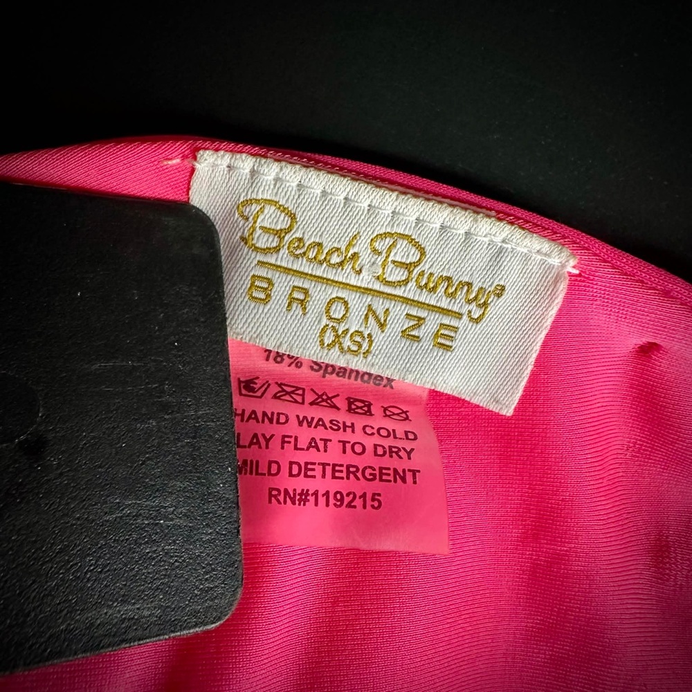 Beach Bunny “Belize Beauty” Bikini Bottoms Pink - Picture 5 of 11